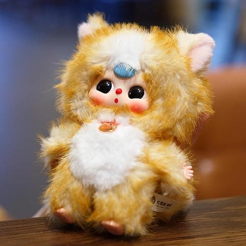 WINKLOORI Baby Three Whose Cat Am I Series Plush Blind Box (1 of 12 Possible Styles) Cute Figures Collectible Toys Birthday Gifts (1Pc BlindBox) thumbnail 6