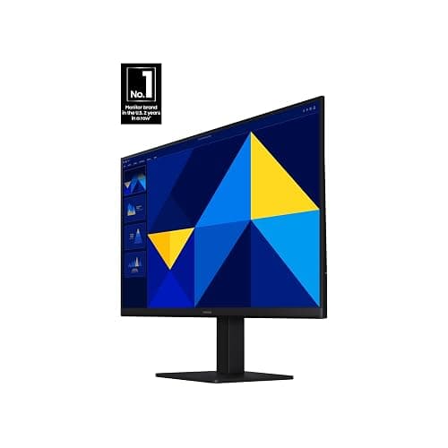 Samsung 24" (S30GD) Essential Monitor with IPS Panel and Tilt Only Stand, 100Hz Refresh Rate, Ergonomic Design, Advanced Eye Care, Game Mode, LS24D304GANXZA thumbnail 2
