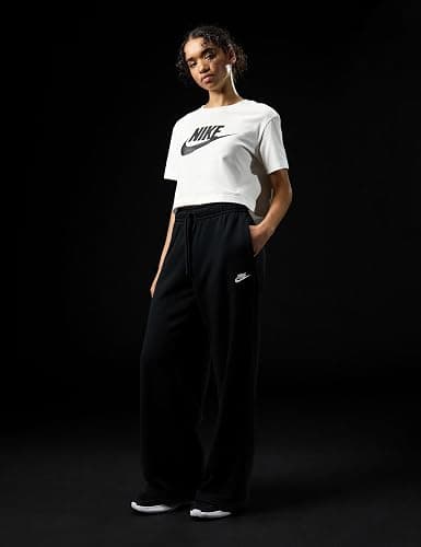 Nike Women's Sportswear Club Fleece Mid-Rise Wide-Leg Sweatpants thumbnail 6