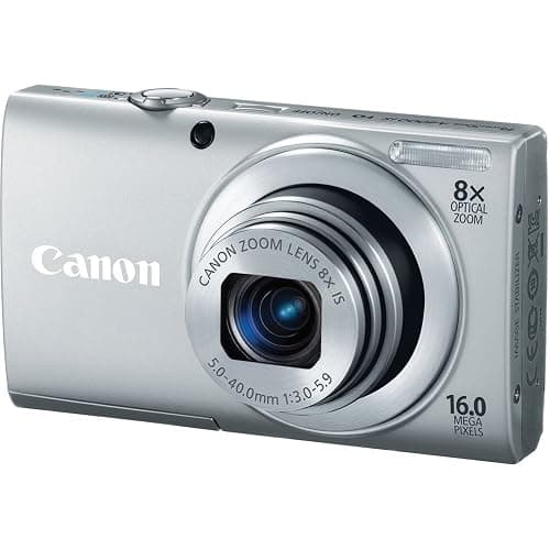 Canon PowerShot A4000 is 16.0 MP Digital Camera with 8X Optical Image Stabilized Zoom 28mm Wide-Angle Lens with 720p HD Video Recording and 3.0-Inch LCD (Silver) thumbnail 3