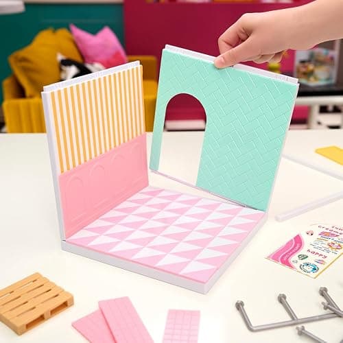 MGA's Miniverse Make It Mini Spaces Ice Cream Shop, Building Set, Customize, DIY Crafts, Rooms, Hobby, Collectors, Display, Gifts, 8+ thumbnail 2