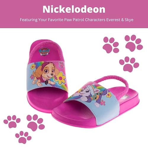 Nickelodeon Paw Patrol Summer Beach Slides Sandals (Toddler/Little Kid) thumbnail 2