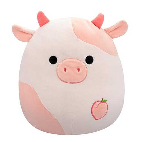 Squishmallows Original 14-Inch Lilaz Peach Cow - Official Jazwares Plush (Large) - Image 1