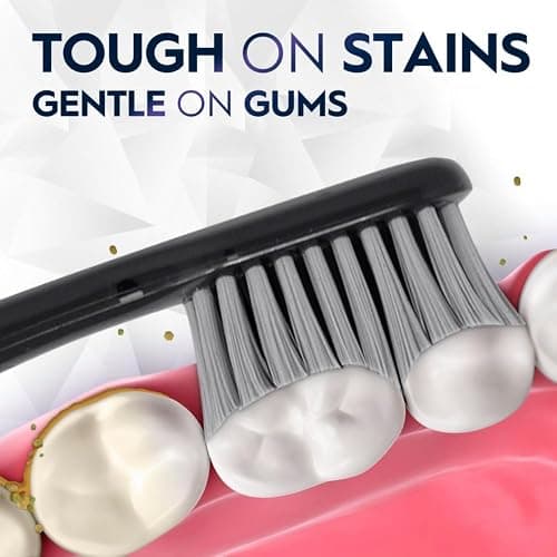 Oral-B 3D White Brilliance toothbrushes, 4 Count Toothbrush Extra Soft, Tough on Plaque, Gentle on Gums, whitening Tooth Brush thumbnail 2