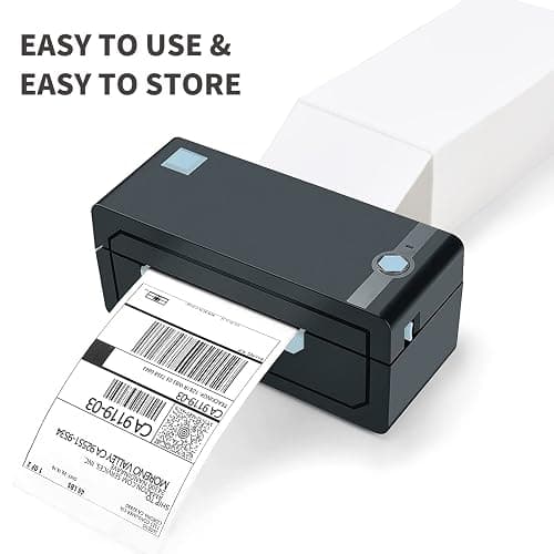 L LIKED 4x6 Direct Thermal Labels, 500pcs Perforated Fanfold, Compatible Zebra & Rollo Printers thumbnail 4