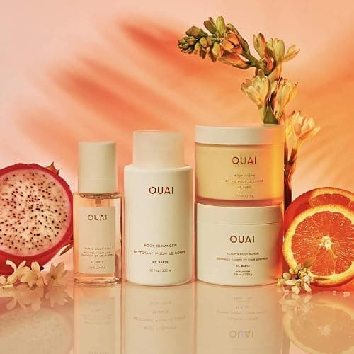 OUAI St. Barts Body Mist - Tropical Scented Hair Perfume and Body Spray with Notes of Dragon Fruit, Orange Blossom, Musk & Tuberose - Fragrance Mist (3.3 Fl Oz) thumbnail 4