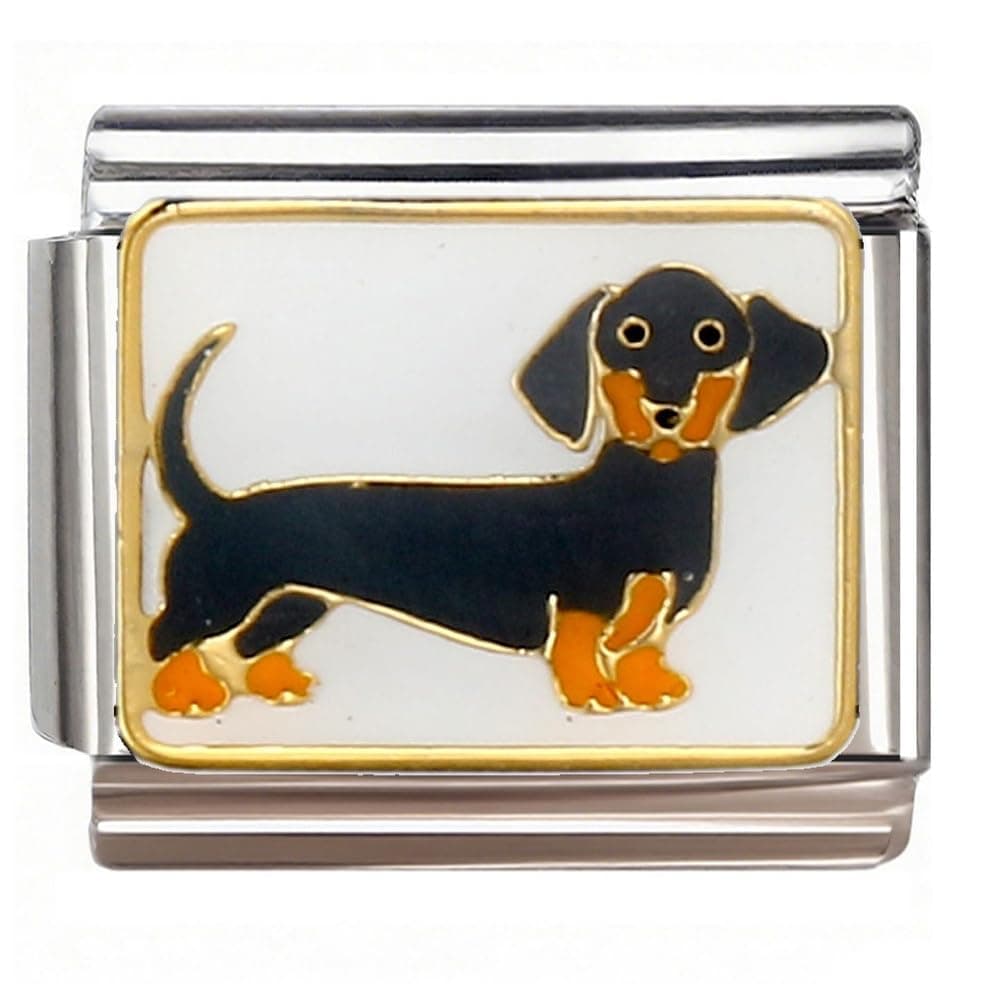 Berloque de 9 mm para pulseira italiana, elos de corrente de joias de aço inoxidável faça você mesmo, animal de estimação - Image 1