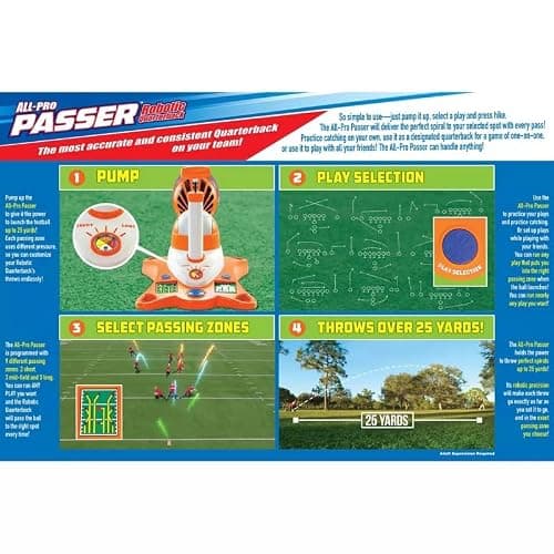 All-Pro Passer Robotic Quarterback - The Most Accurate Quarterback Football Sports Trainer thumbnail 3