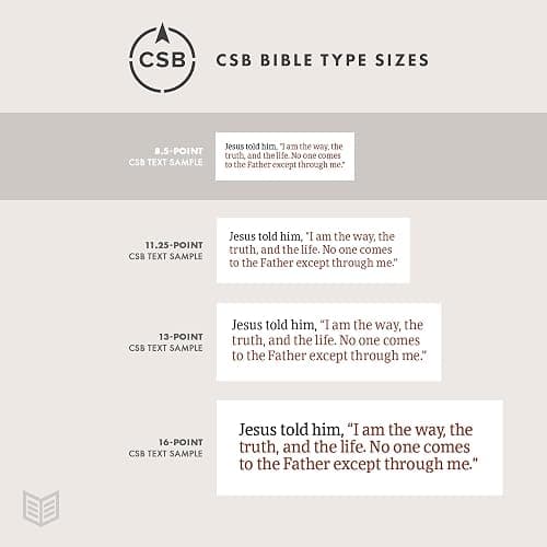 CSB She Reads Truth Bible, Poppy Linen, Black Letter, Full-Color Design, Notetaking Space, Devotionals, Reading Plans, Two Ribbon Markers, Sewn Binding, Easy-to-Read Type thumbnail 15
