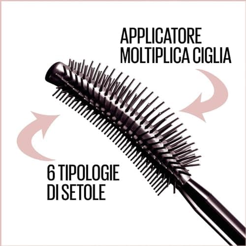 Maybelline New York Mascara Ciglia Sensazionali, Volumizzante, Effetto Ventaglio sulle Ciglia, Very Black, 9,5 ml thumbnail 2