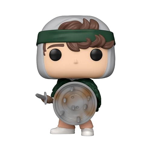 Funko POP! TV: Stranger Things - Hunter Dustin Henderson With Shield​​ - Collectable Vinyl Figure - Gift Idea - Official Merchandise - Toys for Kids & Adults - TV Fans - Model Figure for Collectors thumbnail 2