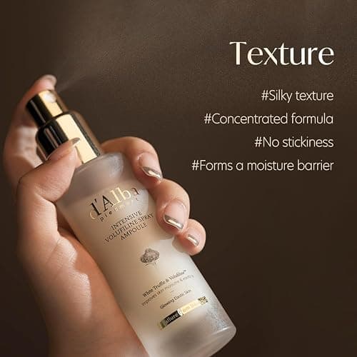 d'alba Piedmont Intensive Vegan Volufiline Spray Ampoule, Milky Spray Serum, Skin Firming, Premium Elasticity Care Treatment, 50,000ppm Volufiline Ampoule (1.69 fl.oz) thumbnail 3
