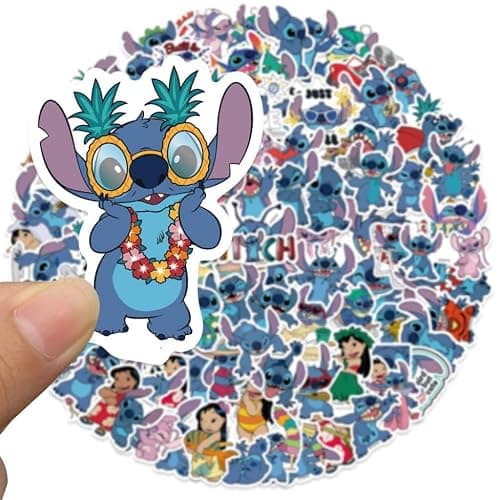 101 PCS for Stitch Stickers for Gifts, Waterproof Sticker for Phone, Laptop, Water Bottles, Hydro Flask, Stickers for Kids, Toddlers, Vinyl thumbnail 4