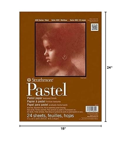 Strathmore Assorted Color Pastel Paper Pad 18"X24"-24 Sheets -403180 thumbnail 2