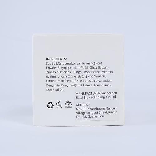 Liyalan Turmeric Body Scrub Moisturizing and Exfoliating Body, Face, Hand, Foot Scrub,Nourishes Skin,Deep Cleansing 7.8oz thumbnail 6