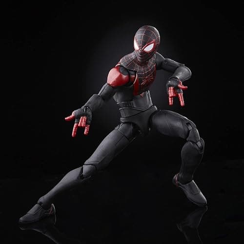Spider-Man Marvel Legends Series Gamerverse Miles Morales 6-inch Collectible Action Figure Toy, 7 Accessories and 1 Build-A-Figure Part(s) thumbnail 2