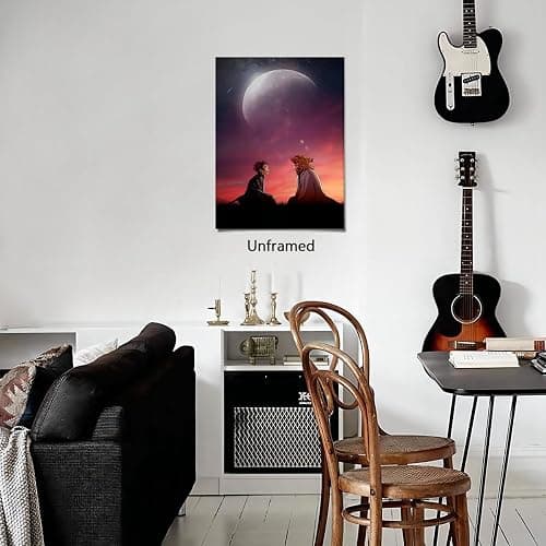 Anime Demon Slayor Poster For Kids Room Bedroom Wall Decor-Anime Lovers Posters Canvas Art Print Manga Picture For Teen Fans Girls And Boys Birthday Gifts thumbnail 4