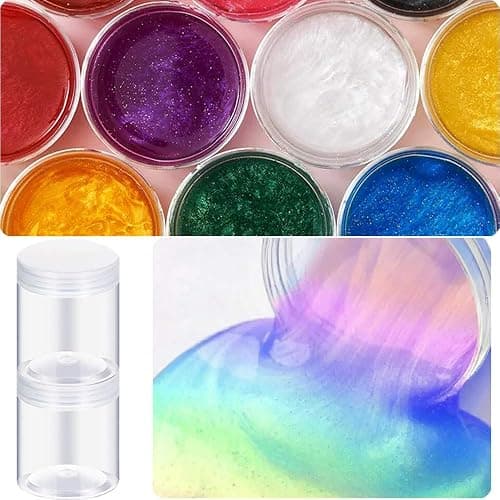 20 Pack 4oz/120ml Round Plastic Jars with Lids Empty Clear Slime Containers,Wide-Mouth Refillable Storage Containers for Cosmetics,Lotion,Food Storage thumbnail 5