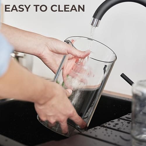 Cafe Du Chateau Stainless Steel French Press Coffee Maker 34 oz - Easy to Use Insulated Coffee Press with 4-Level Filtration, Manual Brewer for Tea, Camping & Travel with BPA Free, Durable Clear Glass thumbnail 6