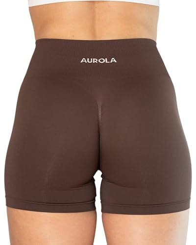 AUROLA Dream Collection Women Workout Shorts High Waist Gym Shorts, Scrunch Butt Seamless Athletic Shorts thumbnail 2