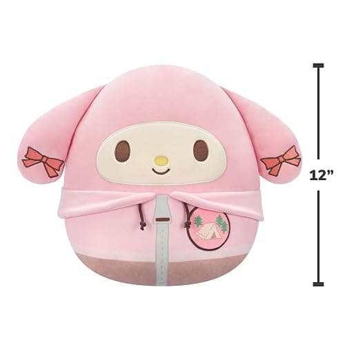 Squishmallows Original Sanrio 12in Cute Camping My Melody – Official Jazwares Plush (Medium-Sized) thumbnail 3