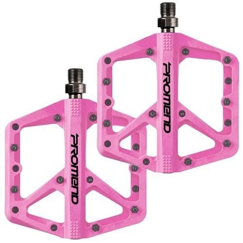 Mountain Bike Pedals - Durable Nylon DU Bearing Platform Pedals for MTB and BMX - Image 1