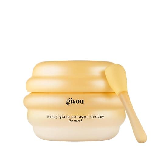 Gisou Honey Glaze Collagen Therapy Lip Mask - Intense Hydration, Visible Repair & Glazed Shine with Mirsalehi Honey, Collagen Active & Hyaluronic Acid - Image 1
