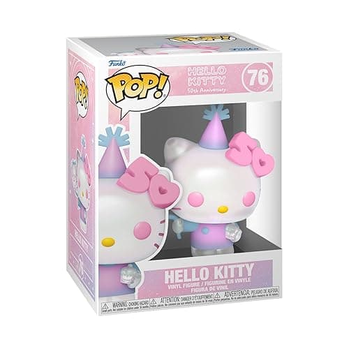 Funko POP! Sanrio: Hello Kitty 50th - Hello Kitty with Balloons - Collectable Vinyl Figure - Gift Idea - Official Merchandise - for Kids & Adults - Anime Fans - Model Figure for Collectors - Image 1