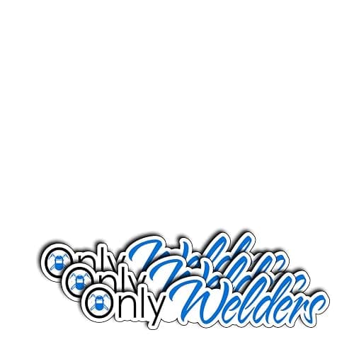 (3Pcs) Only Welders Vinyl Sticker Funny Gifts for Welding Professionals Fabricators Tradesmen Waterproof Decal for Laptop Toolbox Water Bottle Welding Helmet Hard Hat (4x1) - Image 1