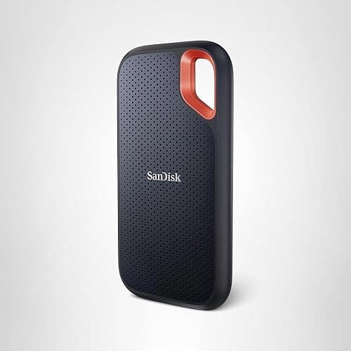 SanDisk 1TB Extreme Portable SSD - Up to 1050MB/s, USB-C, USB 3.2 Gen 2, IP65 Water and Dust Resistance, Updated Firmware - External Solid State Drive - SDSSDE61-1T00-G25 thumbnail 7