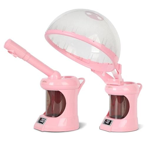 LKT COBTAC 2 in 1 Hair Steamer, Hair Facial Steamer | 300ml water tank,with timing function,suitable for all hair types,for personal home use - Image 1