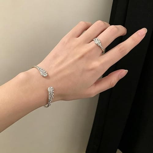 Angel wing bracelet thumbnail 5