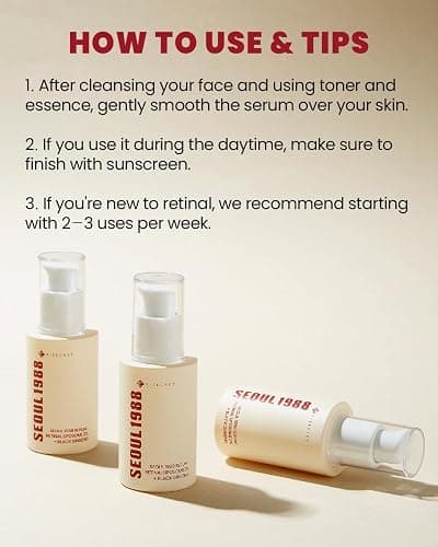 K-SECRET SEOUL 1988 Retinal Serum – Formulated with Advanced Retinal Liposome 2% and 58% Black Ginseng Extract | Fine Lines and Skin Texture Care Serum | Korean Skincare, 30ml / 1.01 fl oz thumbnail 7