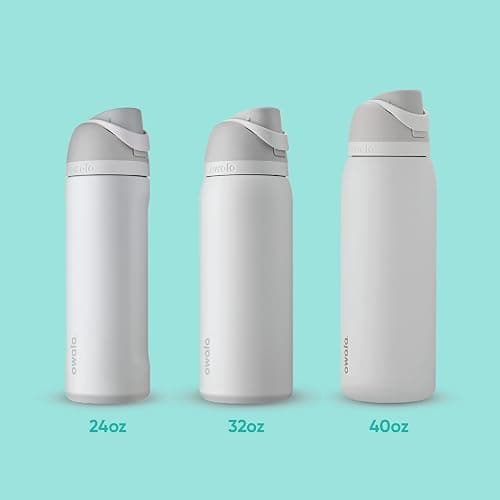 Owala FreeSip Insulated Stainless Steel Water Bottle with Straw for Sports, Travel, and School BPA-Free Sports Water Bottle, 32 oz, Very, Very Dark - 32 Ounces - Very, Very Dark thumbnail 5