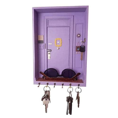 Key Holder,Friends TV Show Merchandise Cute Key Holder for Wall, Entryway, Bathroom, Living Room and Office - Image 1