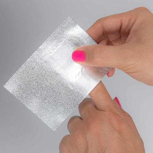 ForPro Professional Collection Expert Embossed Gel Polish Removal Wraps, Pre-Cut with Cotton Pad, Remove Gel Polish, Acrylics, & Nail Art, 4" L x 2.9" W, 500-Count thumbnail 6