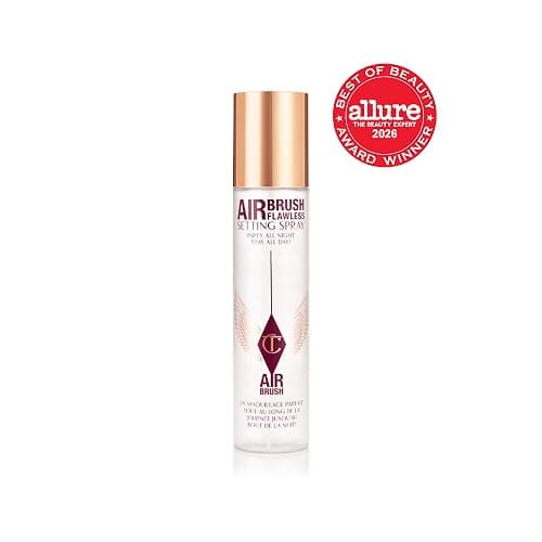 Charlotte Tilbury Airbrush Flawless Setting Spray - Ultra-Fine Hydrating Mist to Prime & Set Makeup Up to 16Hr – Soothes and Blurs Skin, Waterproof, Wedding Makeup thumbnail 2