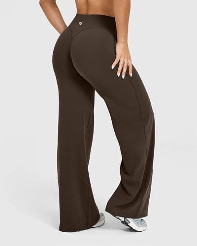 OQQ Yoga Pants Women High Waist Stretch Casual Soft Straight Leg Bottoms thumbnail 6