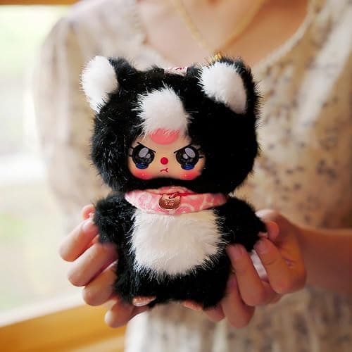 WINKLOORI Baby Three Whose Cat Am I Series Plush Blind Box (1 of 12 Possible Styles) Cute Figures Collectible Toys Birthday Gifts (1Pc BlindBox) thumbnail 5