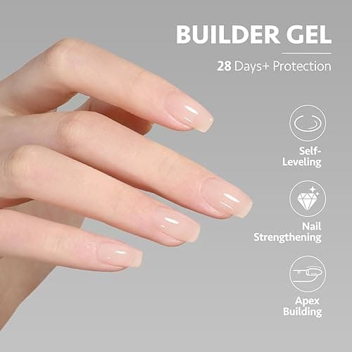 Builder gel Milky pink thumbnail 4