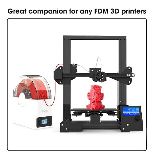 eSUN eBOX Lite Upgraded Dryer Box of 3D Printer Filament, Dehydrator of Filament Storage Box, Keep Filament Dry During 3D Printing, Spool Holder, Compatible with 1.75mm, 2.85mm, 3.00mm Filament thumbnail 8