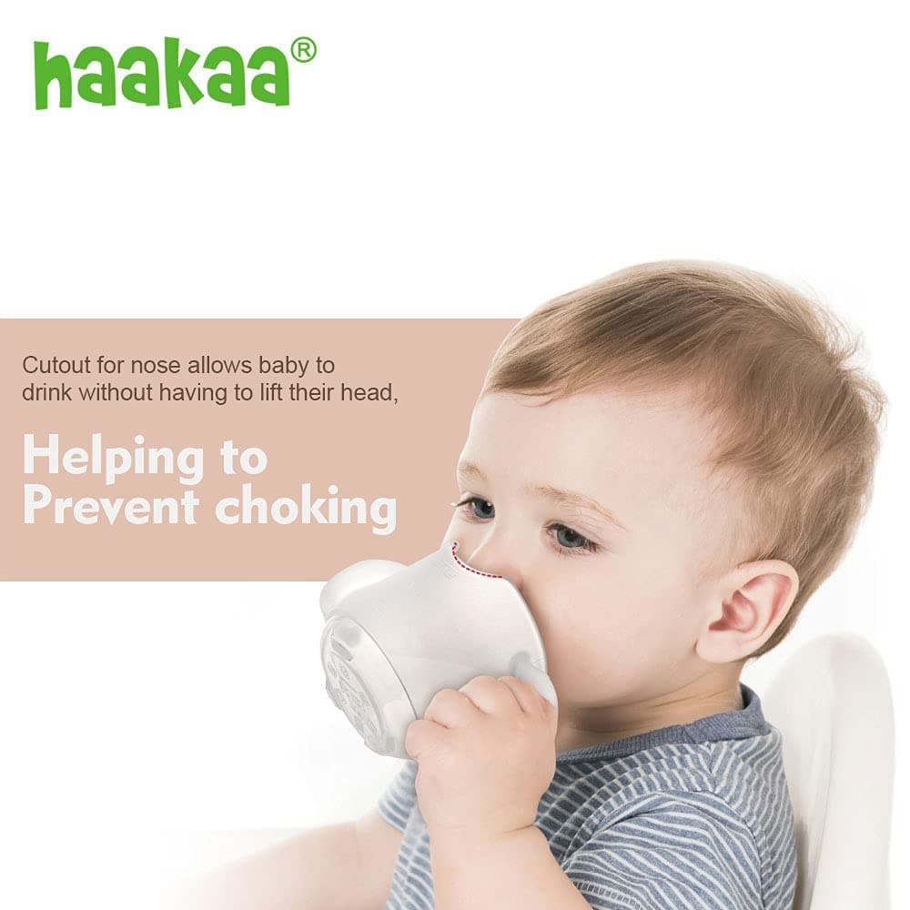haakaa Silicone Toddler Cups, BPA Free Drop-Proof Training Cups for Baby 6 Months+, 142ml thumbnail 2