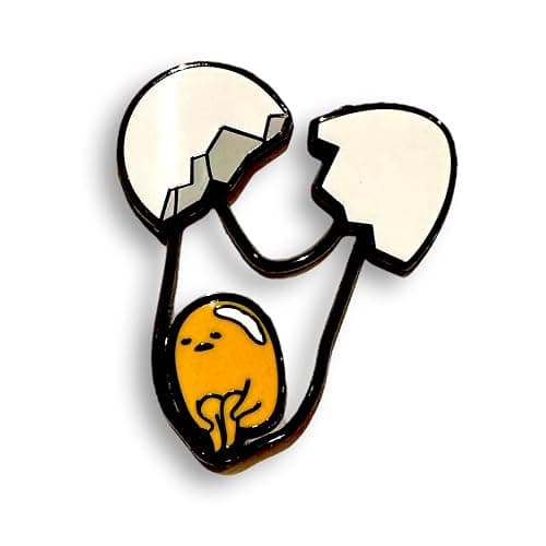 Gudetama Pin The Lazy Egg Pin gudetama enamel pin gudetama pin hard enamel - Image 1