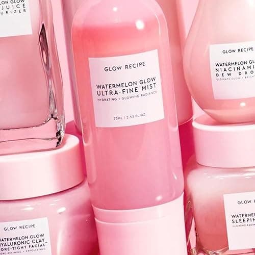 Glow Recipe Watermelon Glow Facial Spray + Hydrating Mist - Ultra-Fine Face Mist with Hyaluronic Acid + Hibiscus AHA to Refresh Dry Skin & Enhance Dewy Makeup - Suitable for All Skin Types (75ml) thumbnail 8