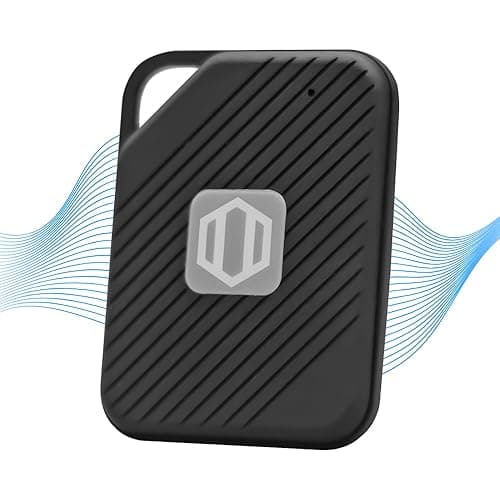 Atlancube Offline Password Keeper – Secure Bluetooth Drive with Autofill, Store 1,000 Credentials, Military-Grade Encryption for Safe Password Management (Black) - Black