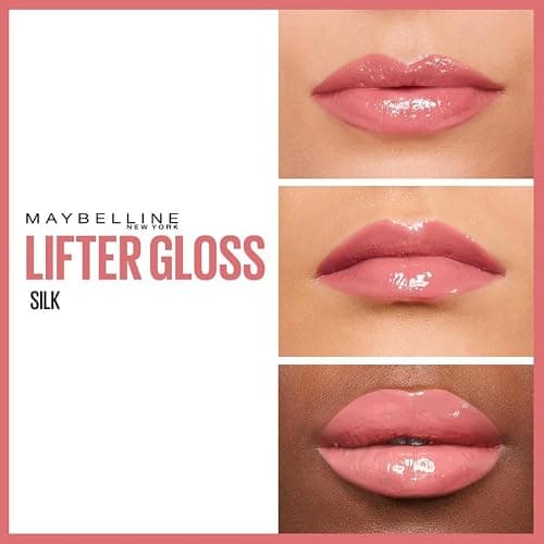Maybelline New York Lifter Gloss, Lucidalabbra con acido ialuronico, Effetto rimpolpante e idratante, Silk (004), 5,4 ml thumbnail 2