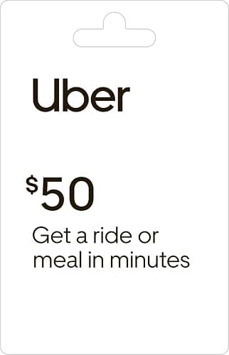 Uber Physical Gift Card - $50 - Image 1