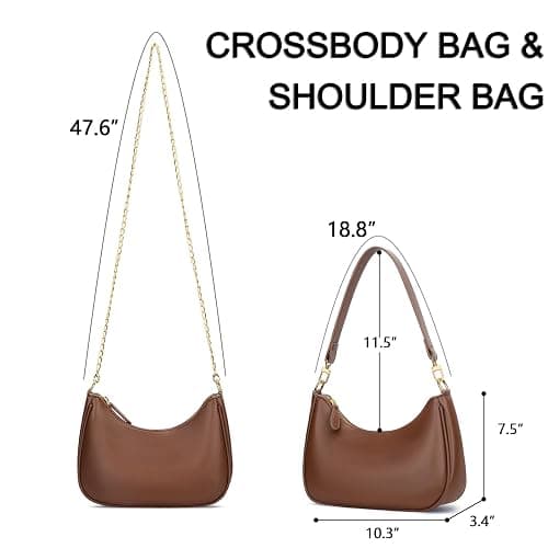 KKXIU Shoulder Bag for Women Cute Hobo Purses and Handbags Retro Clutch Underarm Purse | Cute, Retro, Cute, Retro thumbnail 5