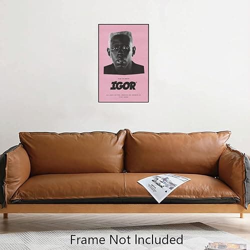 Christ-EZ IGOR - Hip-Hop/Rap Album Cover POSTER Cool Wall Decor Art Print posters for room aesthetic - Matte Poster Frameless Gift 11 x 17 inch(28cm x 43cm) thumbnail 7