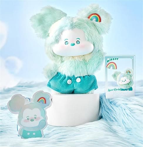 MINISO Disney Mickey Cloud Fantasy Series Vinyl Plush Blind Box - Toys for Bag Decoration, Holiday Birthday Surprises Gifts Collectibles for Friends and Family, Single Box thumbnail 2